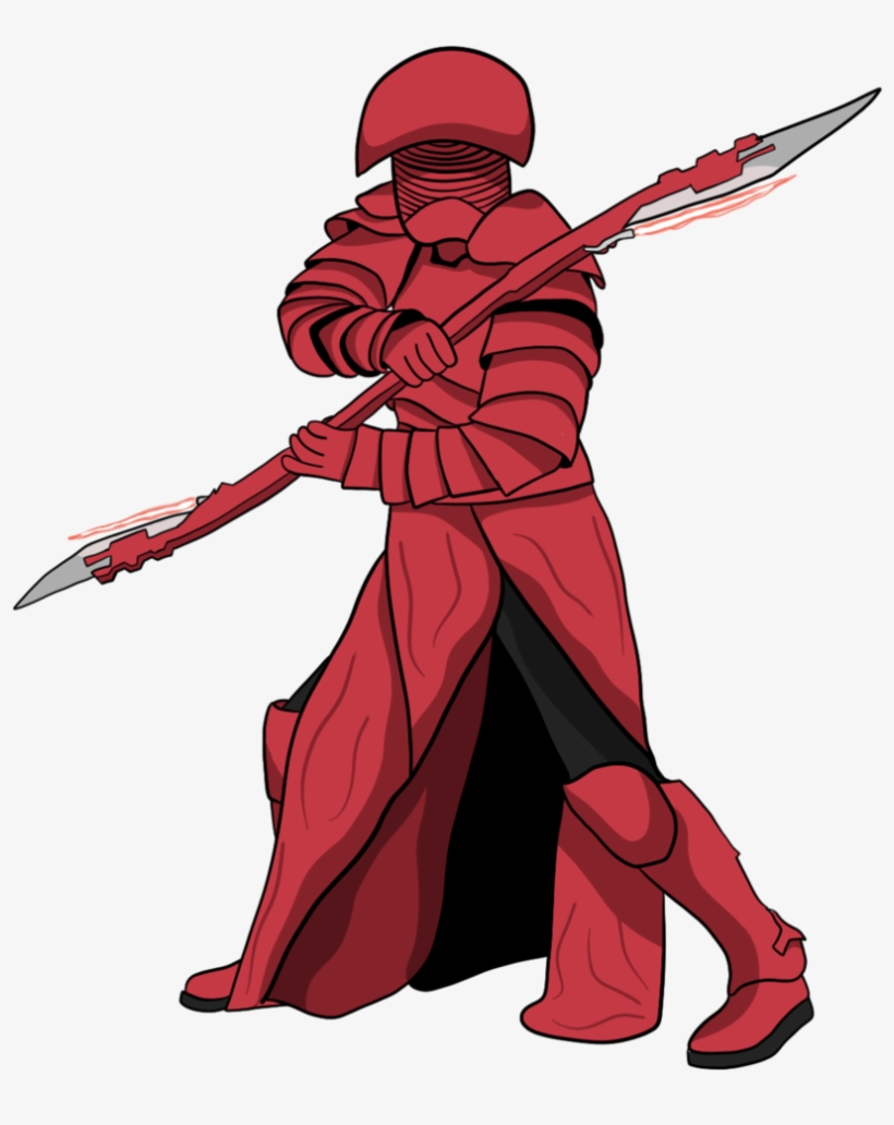 The Last Jedi By Lospolltioz On Deviantart Image Stock - Praetorian Guard Star Wars Drawing, transparent png download