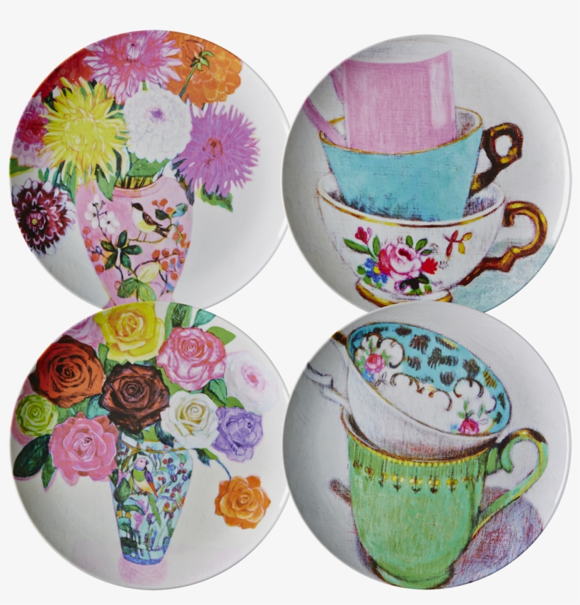 Melamine Dinner Plate - Design 4, transparent png download