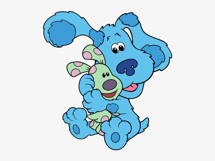 Polka Dots Blue, Polka Dots - Blues Clues Art, transparent png download