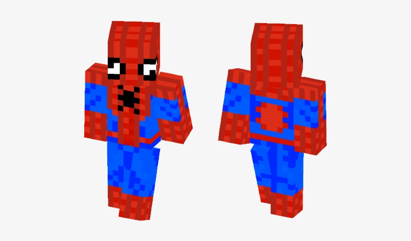 Hypixel Edition Spiderman Ps4 Skin Minecraft Png Image Transparent Png Free Download On Seekpng