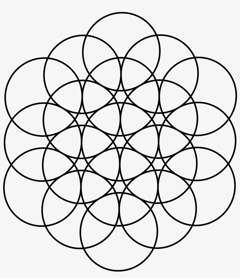 Open - Colouring Pages Of Circles, transparent png download