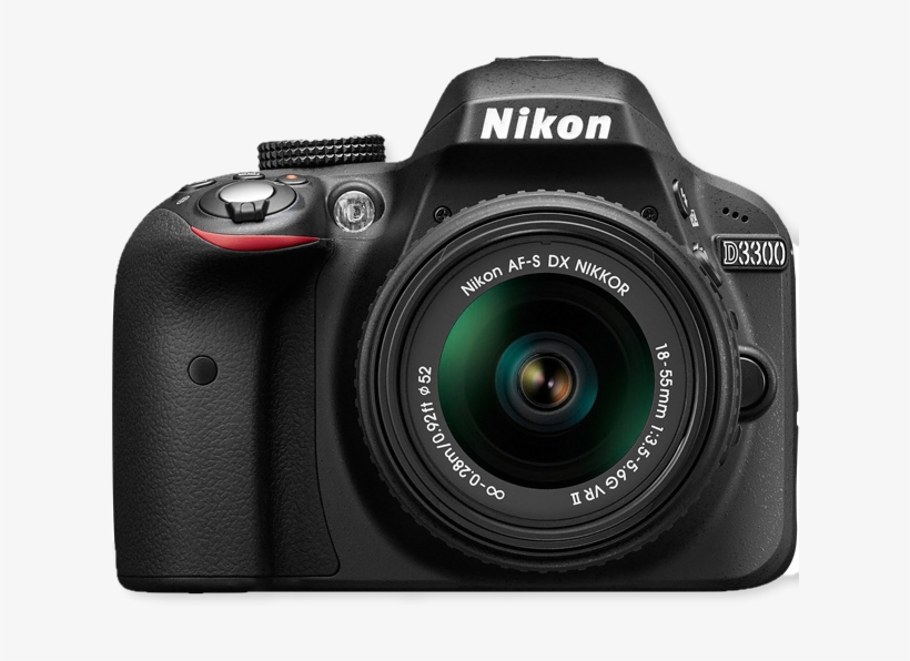 Nikon Camera Dslr D-3300 - Nikon D3300 Kit 18 55mm Vr Af P, transparent png download