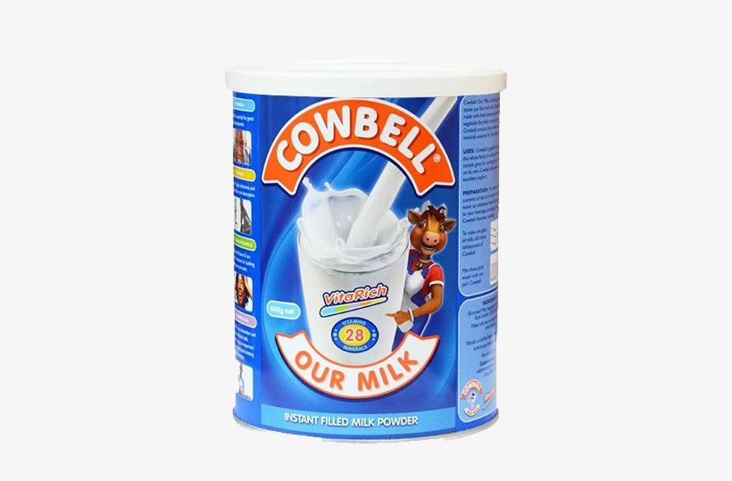Download Cowbell Milk Tin 400g Cowbell Transparent PNG Download