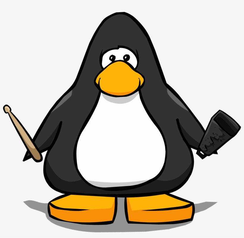 Penguin With A Horn, transparent png download