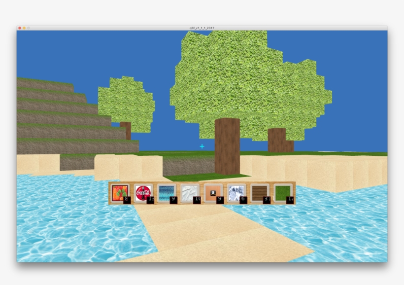 Qbe, A Minecraft Clone Written In Processing - Illustration, transparent png download