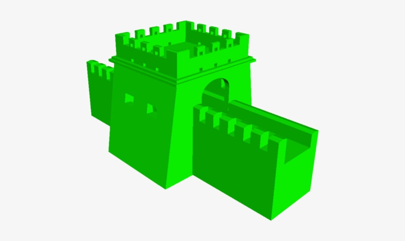 Great Wall Of China Tower - Great Wall Of China 3d, transparent png download