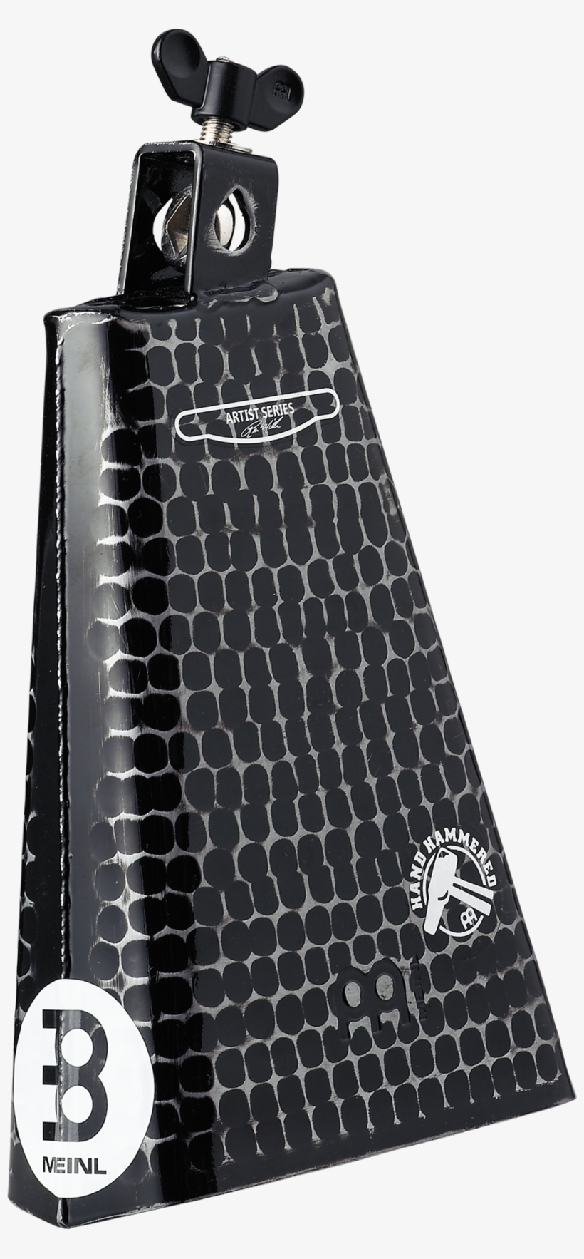 Meinl Rm80b Artist Series Cowbell Russ Miller 8" Big - Meinl Hand Hammered Big Mouth Cowbell 20cm, transparent png download