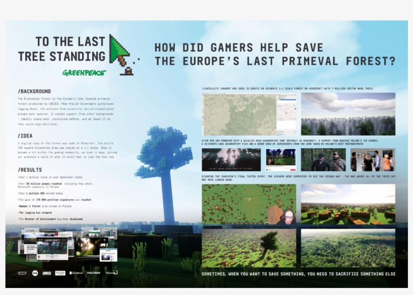 Wpped Cream - Greenpeace Poland To The Last Tree Standing, transparent png download