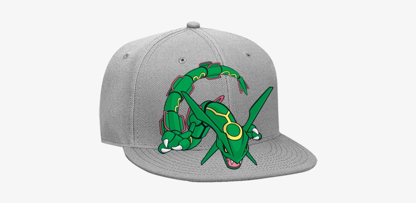 Snapback Flat Bill Hat - Rayquaza Snapback, transparent png download