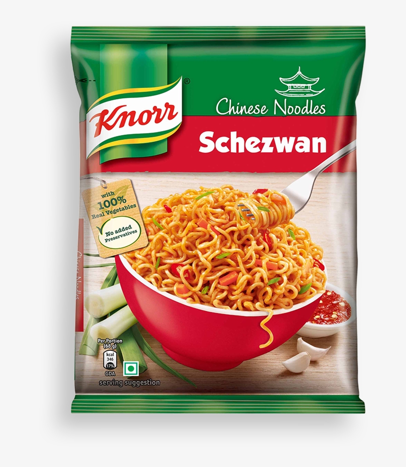 Knorr Chinese Schezwan Noodles, transparent png download