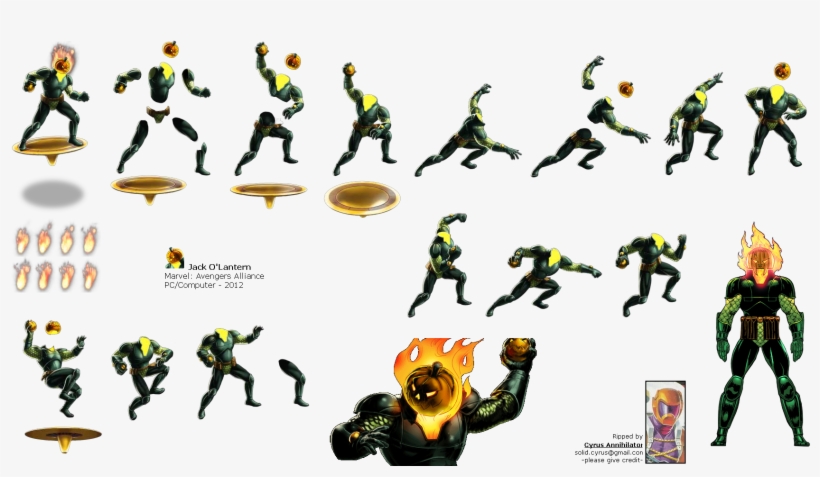 Click To View Full Size - Jack O Lantern Marvel Avengers Alliance, transparent png download