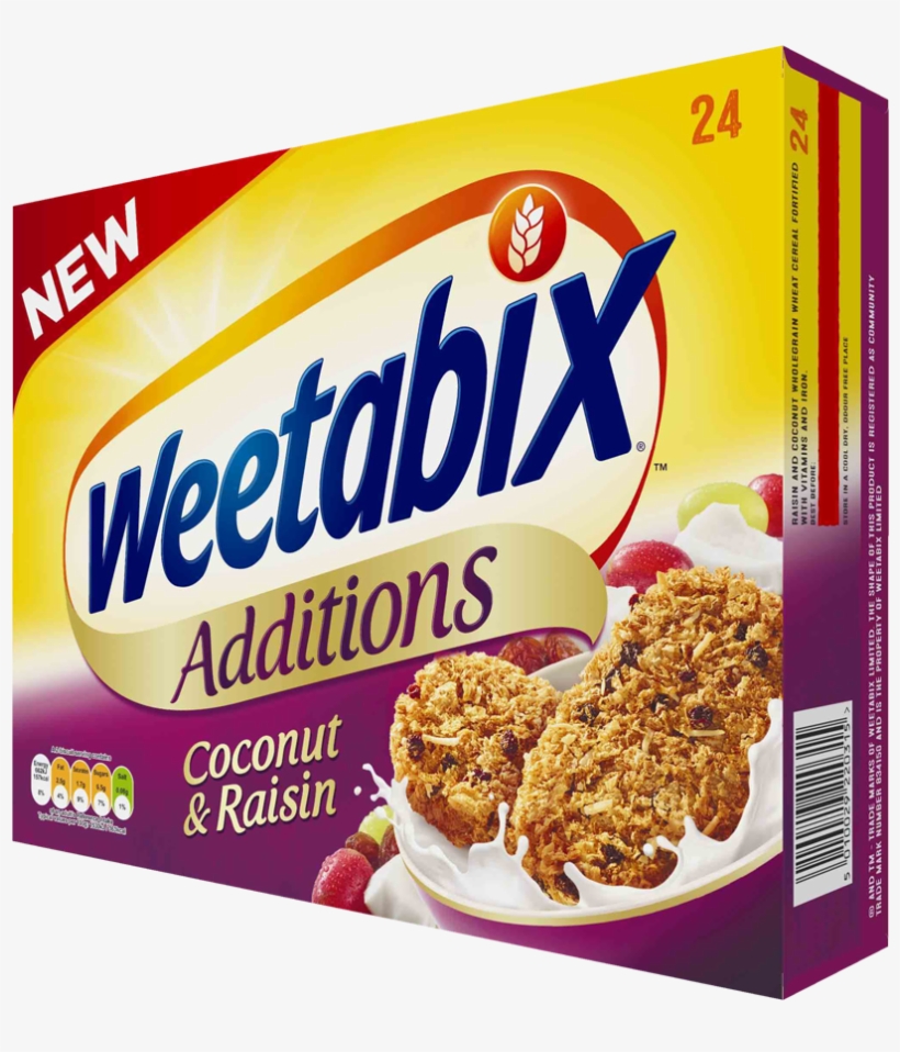 5677 Product Tile Banners Additions Coconut & Raisin - Weetabix Apple And Raisin, transparent png download