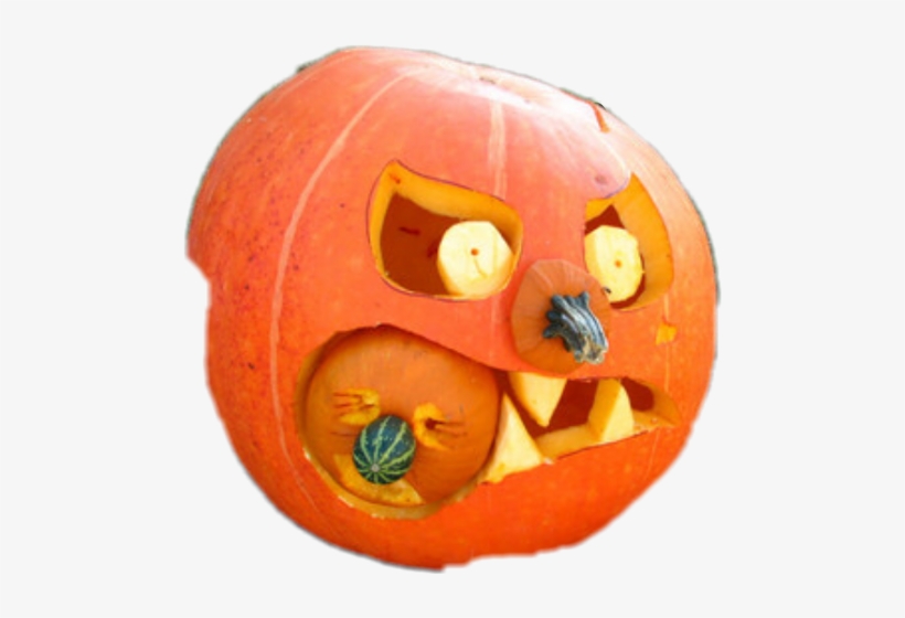 Pumpkin Eating Pumpkin, transparent png download