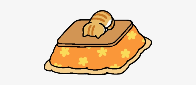 Pumpkin Faceplanting On The Kotatsu For Anon - Neko Atsume Png Pumpkin, transparent png download