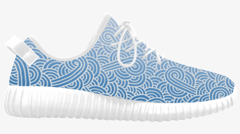 Ombre Blue And White Swirls Zentangle Grus Women's - Ombre Pink And White Swirls Doodles Backpack, transparent png download