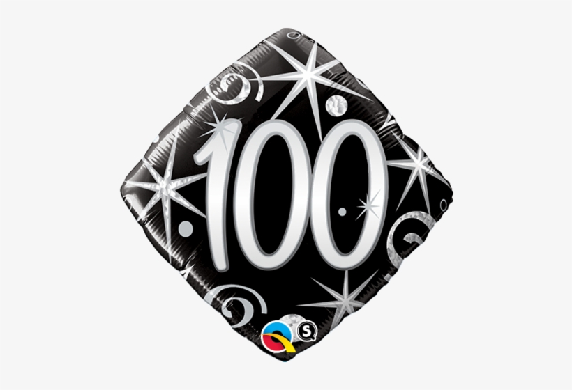 100 Elegant Sparkles & Swirls - Qualatex 100 Elegant Sparkles Swirls Foil Balloon, transparent png download
