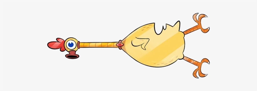 Rubber Chicken Magisword-0 - Mighty Magiswords, transparent png download