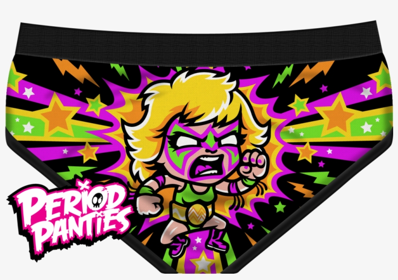 Menstrualmania Ultimate Warrior Panties - Camp Blood Period Boyshorts, transparent png download