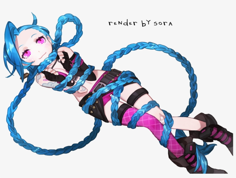 Jinx Png Photo - League Of Legends Jinx Cute, transparent png download