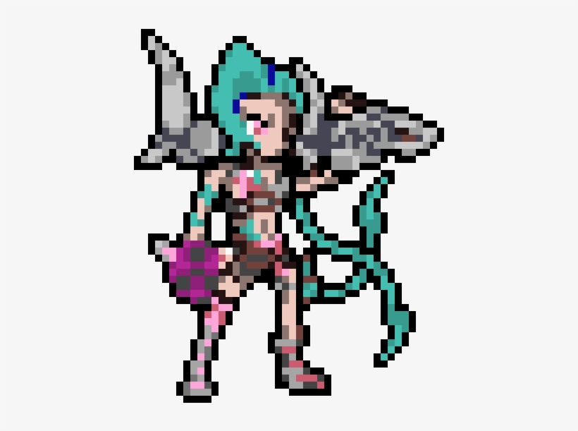 Lol Jinx - Pixel Art Jinx, transparent png download
