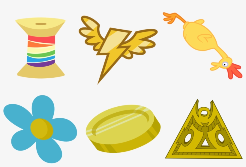 Poniiandii, Bits, Boneless, Flower, Neon's Bit, Rainbow, transparent png download