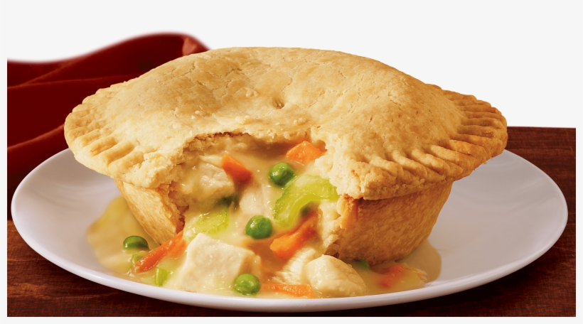 White Meat Chicken Pot Pie Plate Shot - Chicken As Food, transparent png download