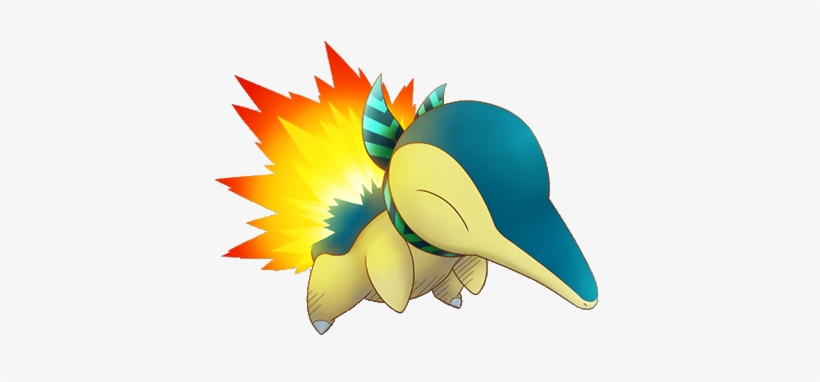 Art Of Cyndaquil From Pokémon Super Mystery Dungeon - Cyndaquil Mystery Dungeon, transparent png download