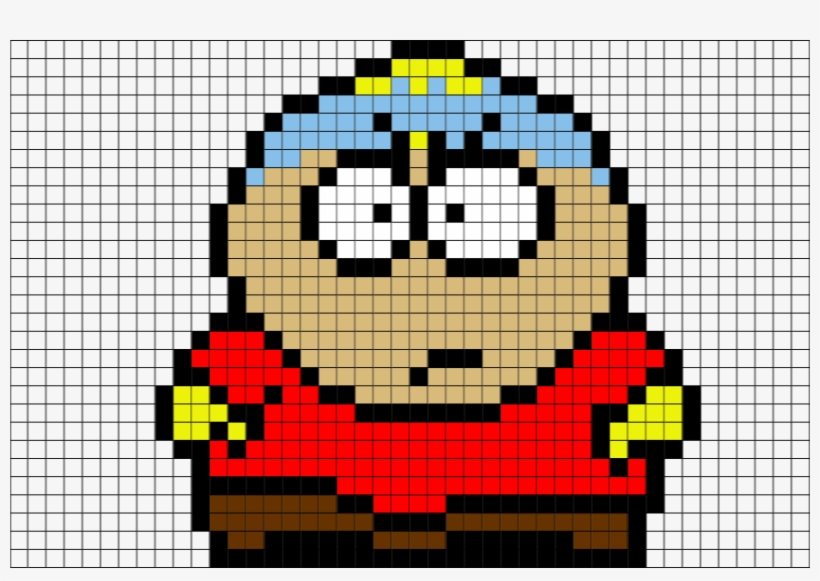 Eric Cartman Pixel Art, transparent png download