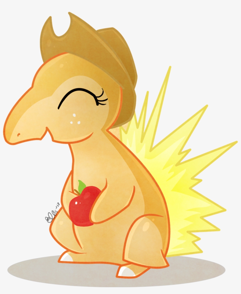 Pokemon Vector Cyndaquil - My Little Pony Epul Dzek, transparent png download
