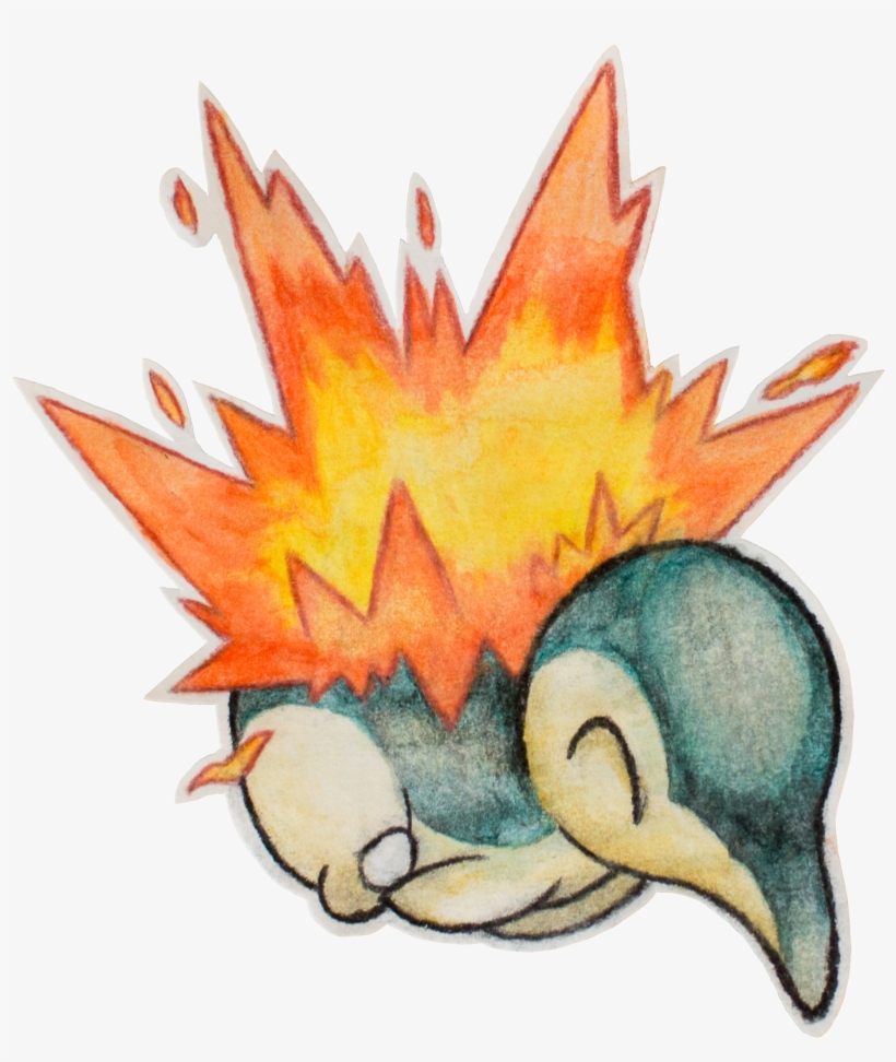 Cyndaquil Background Images & Pictures - Cyndaquil, transparent png download