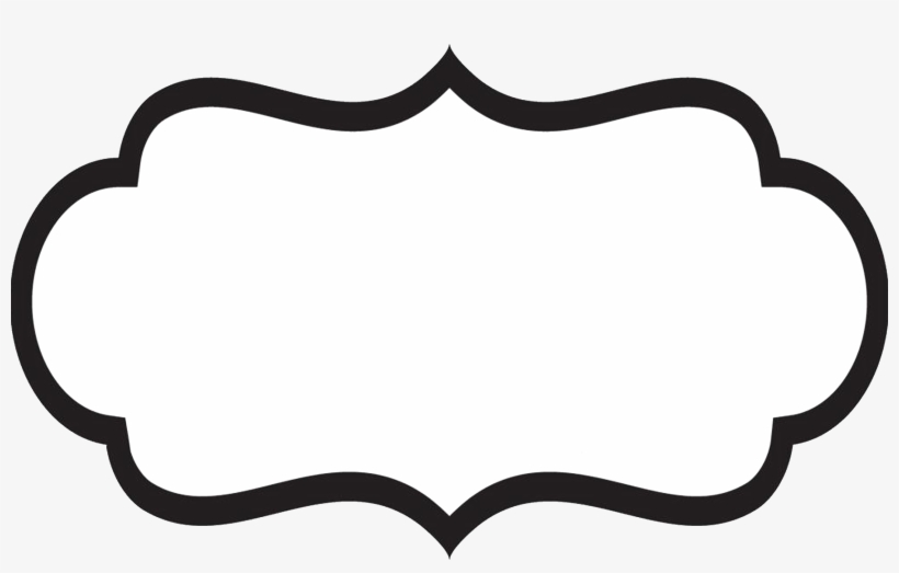 Binder Dividers Or Labels - Label Shape, transparent png download