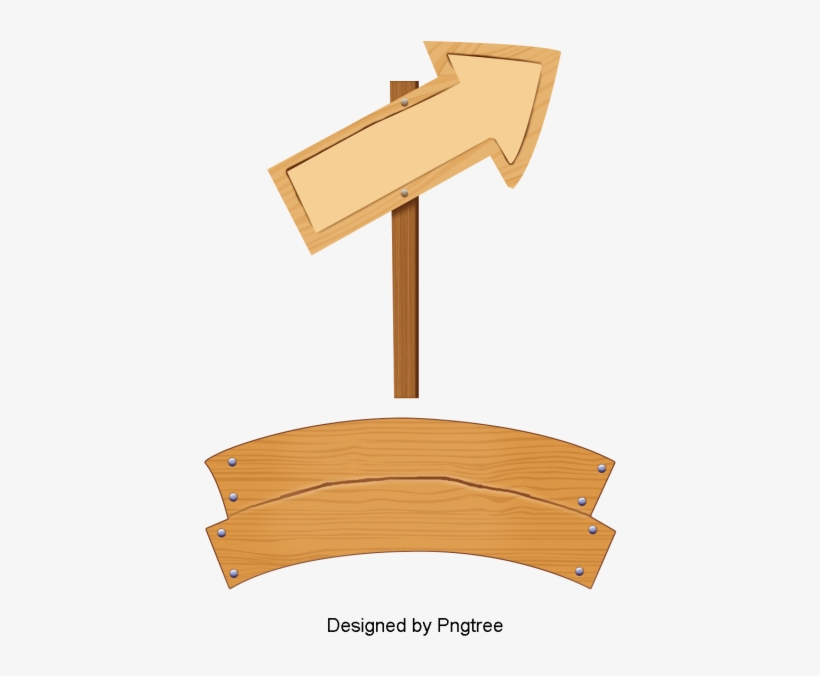 Exquisite Cartoon Cute Retro Wood Label Title Bar, - Psd, transparent png download