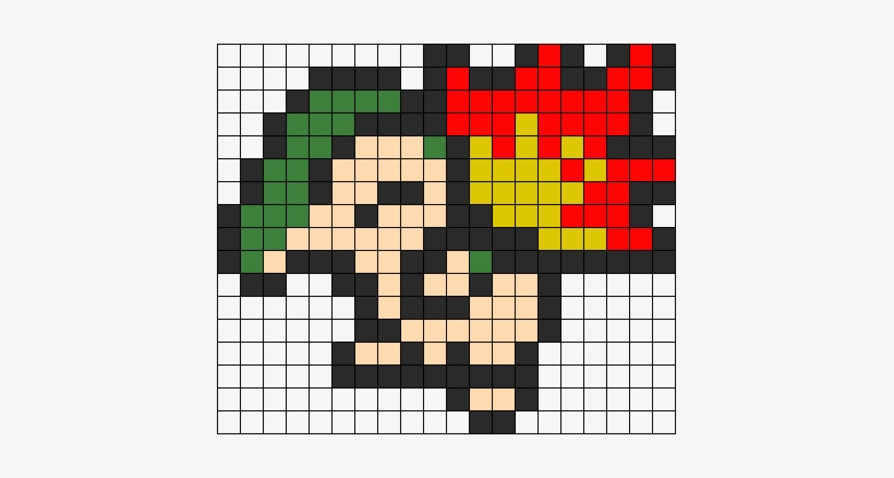 Cyndaquil Perler Bead Pattern / Bead Sprite - Cyndaquil Pixel Art, transparent png download