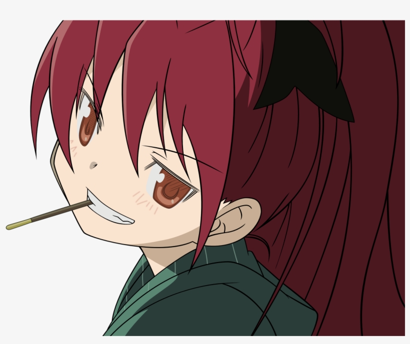 Pocky Madoka Magica Kyoko Pocky Png Image Transparent Png Free