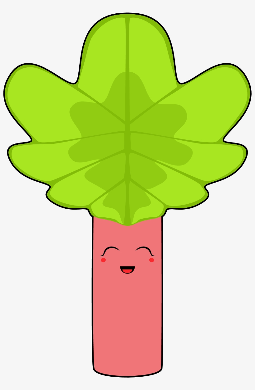 After Posting The Strawberry Labels, A Friend Said - Cute Rhubarb, transparent png download