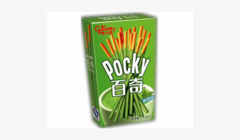 Strawberry Pocky - Pocky Biscuit Sticks (green Tea Flavour) - Pocky, transparent png download