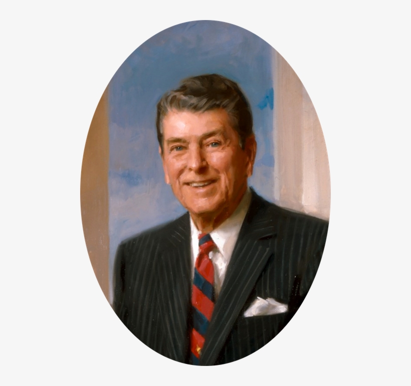 President Ronald Reagan - Ronald Reagan, The 40th President, transparent png download
