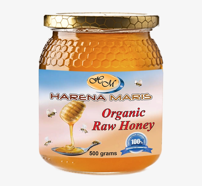 Small 500g Jar - Honey, transparent png download
