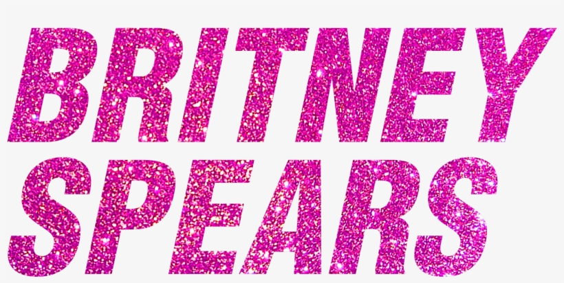 Rsz Bxwwlz0 1 Britneypinkglitterlogo1 - Britney Spears Png Logo, transparent png download