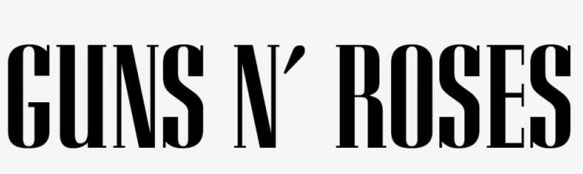Random Logos From The Section «logos Of Musical Bands» - Logos Guns N Roses, transparent png download