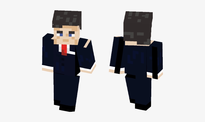 Male Minecraft Skins - Minecraft Skin John Wick, transparent png download
