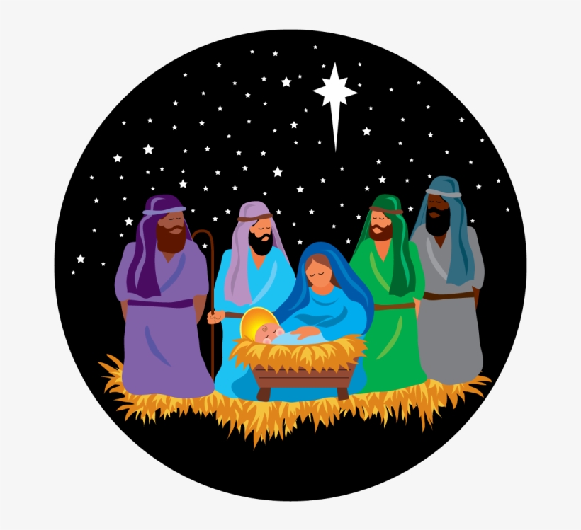 Nativity Scene - Nativity Gobo, transparent png download