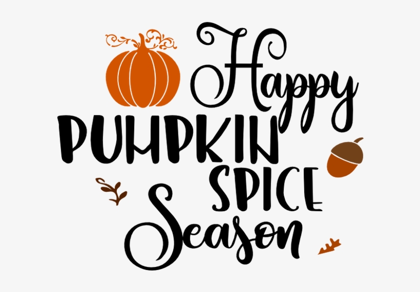 Happy Pumpkin Spice Season - Personalised Anniversary Card, Happy Anniversary Card, transparent png download