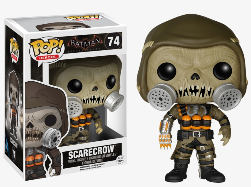Funko Batman Arkham Knight - Scarecrow Pop Figure, transparent png download