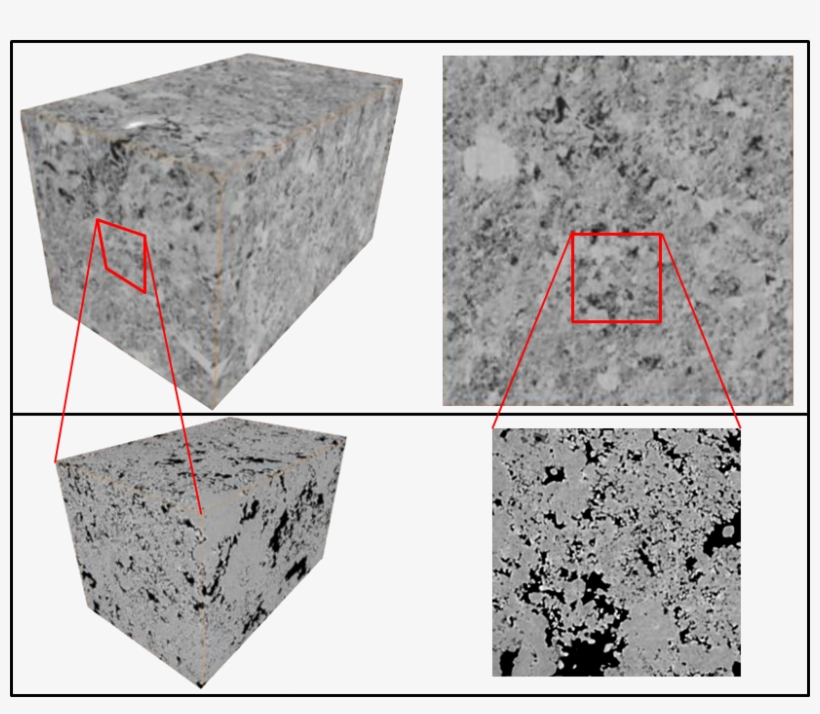 Comparison Of A Carbonate Rock Imaged With Conventional - Portable Network Graphics, transparent png download