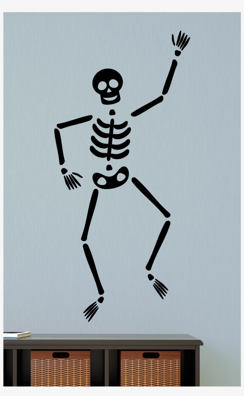 Whimsical Dancing Skeleton - Ve Got A Feeling, transparent png download