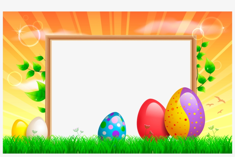 Easter Frame Transparent, transparent png download
