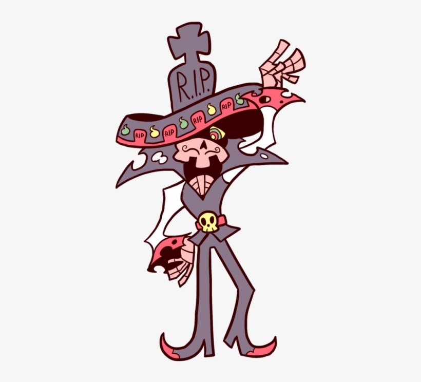 He's The Leader Of A Desert Gang Of Dancing Skeleton - Bucky Badger, transparent png download