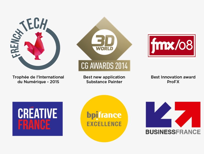 Allegorithmic Was One Of The Laureates Of The 2015 - French Tech, transparent png download