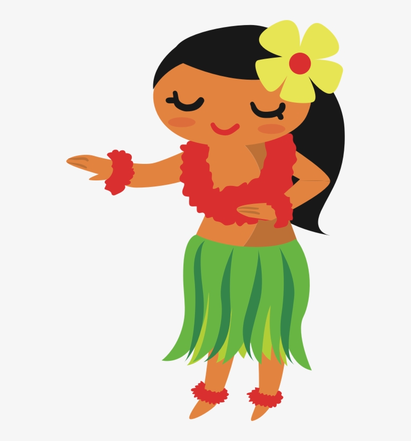 Medium Image - Hula Dancer Clip Art, transparent png download